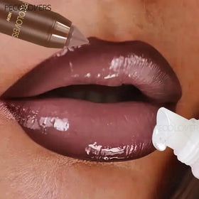 Lip Liner and Gloss Set – Moisturizing Lip Contour Makeup Kit