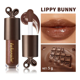 Plumping Lip Gloss – LIPPY BUNNY Chocolate Glow Lip Stain