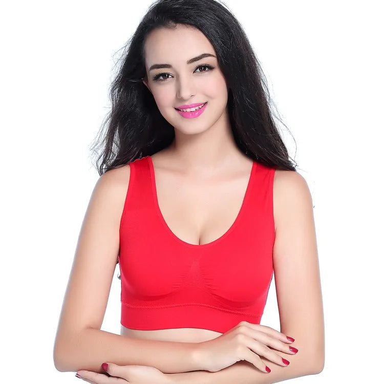 Padded Push Up Sports Bra