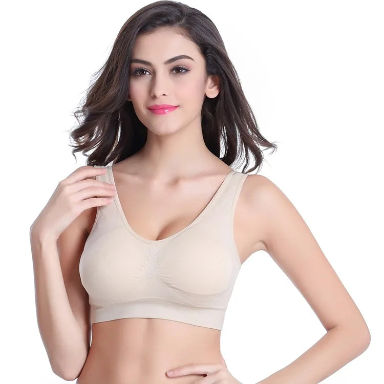 Padded Push Up Sports Bra