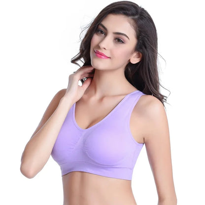 Padded Push Up Sports Bra
