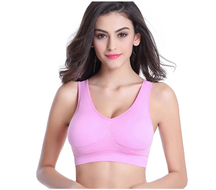 Padded Push Up Sports Bra
