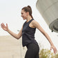 Sleeveless Gym & Track Top