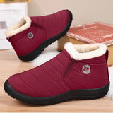 Women’s Warm Winter Slip-On Boots