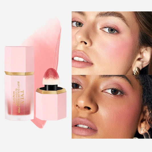 4-Color Waterproof Liquid Blusher