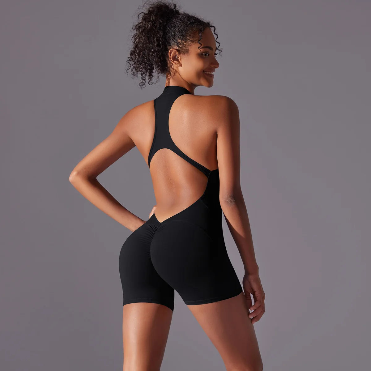 Women’s Scrunch Butt Sports Jumpsuit