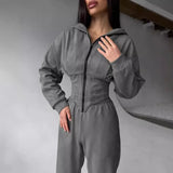 Autumn Winter Patchwork Tracksuit
