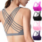 Push Up Cross Back Sports Bra