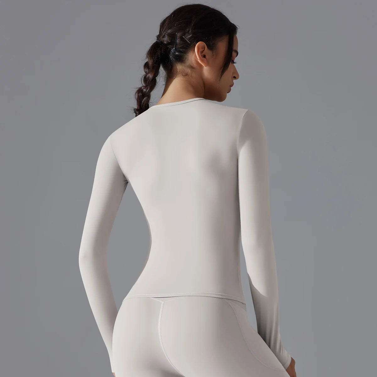 Breathable Slim Fit Long Sleeve Sports Top