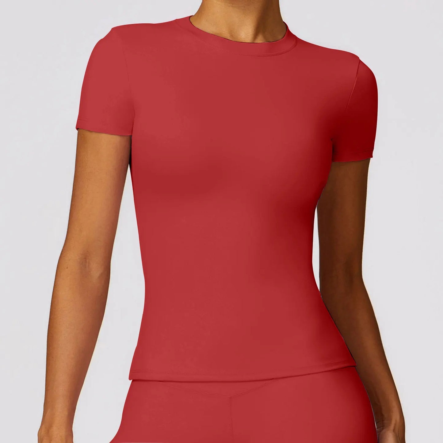 Slim Fit Yoga & Running Tee