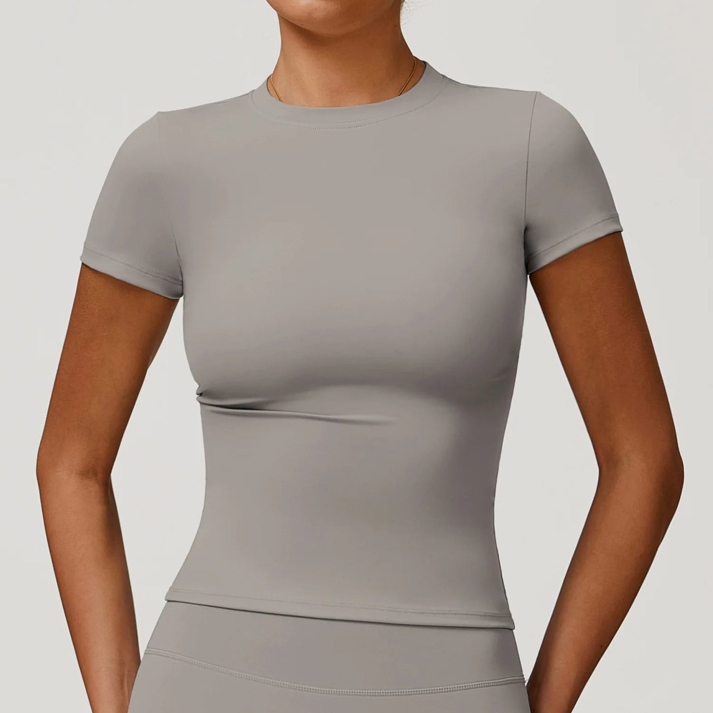 Slim Fit Yoga & Running Tee