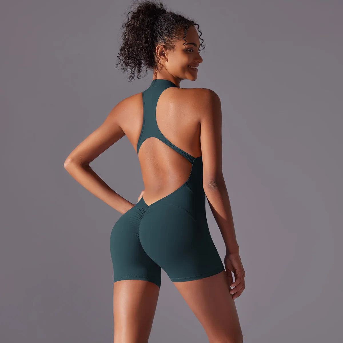 Women’s Scrunch Butt Sports Jumpsuit