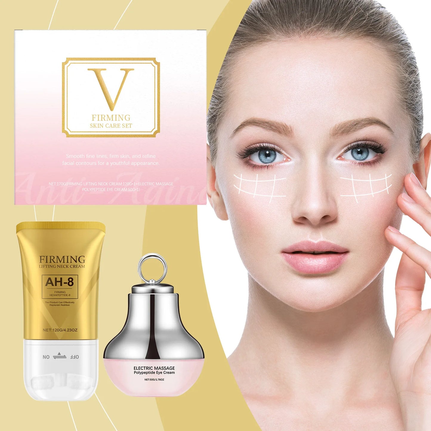 8-in-1 Firming Neck & Eye Cream Set