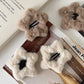 Plush Star Hair Clips