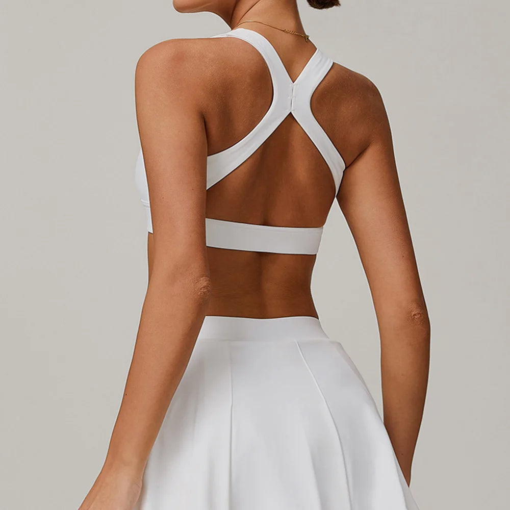High Support Cross Back Sports Bra