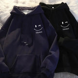 Smiley Face Oversized Hoodie