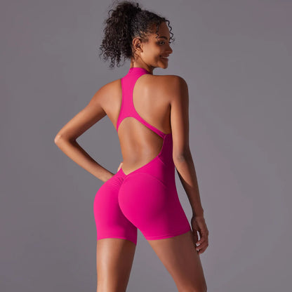 Women’s Scrunch Butt Sports Jumpsuit