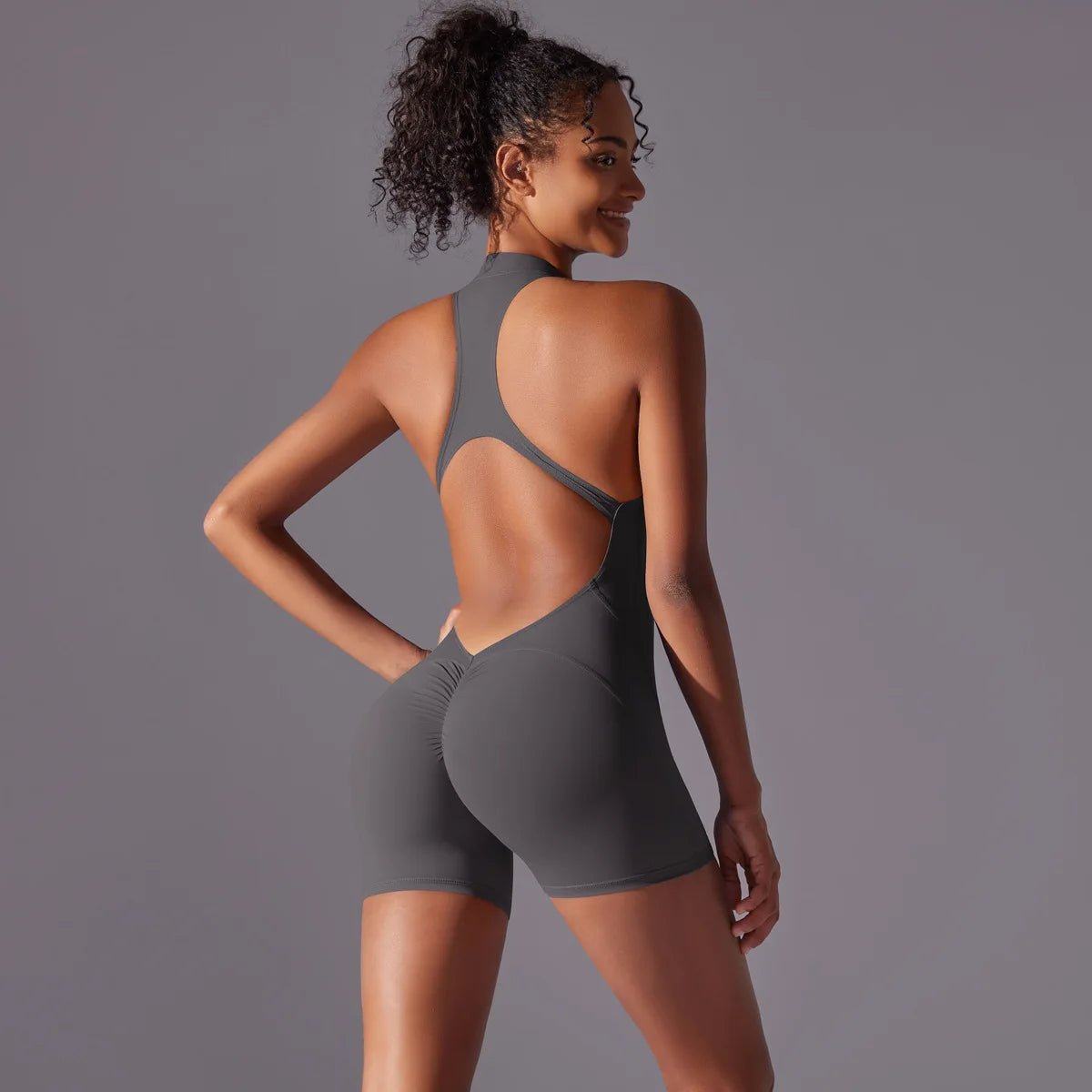 Women’s Scrunch Butt Sports Jumpsuit