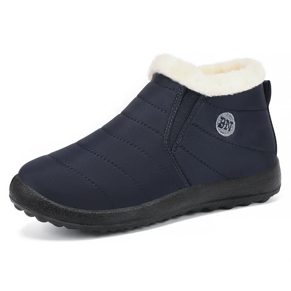 Women’s Warm Winter Slip-On Boots