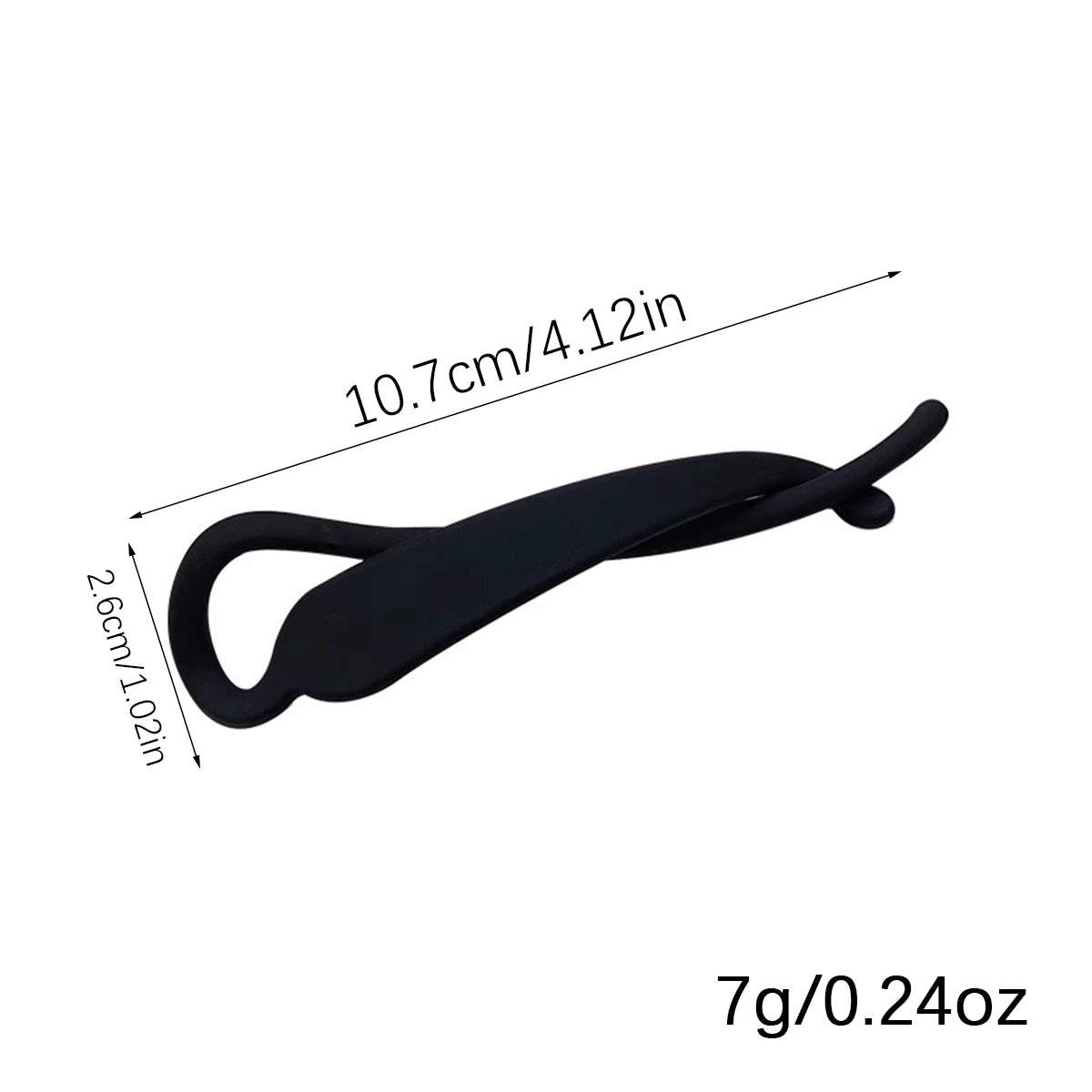 Minimalist Geometric Banana Clip