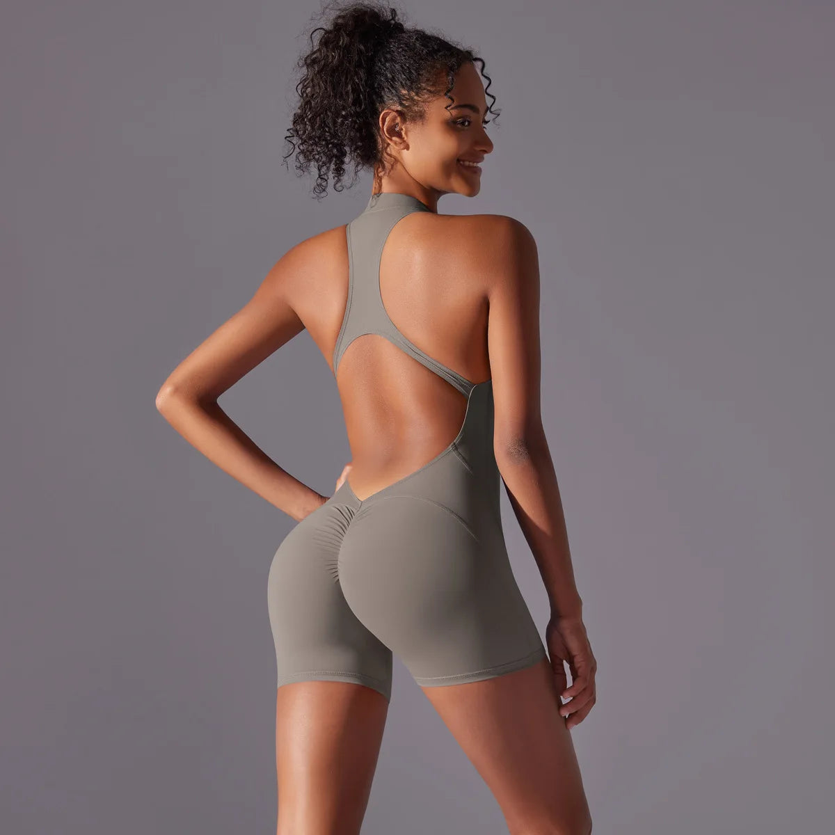 Women’s Scrunch Butt Sports Jumpsuit