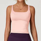 Square Neck Yoga & Gym Top
