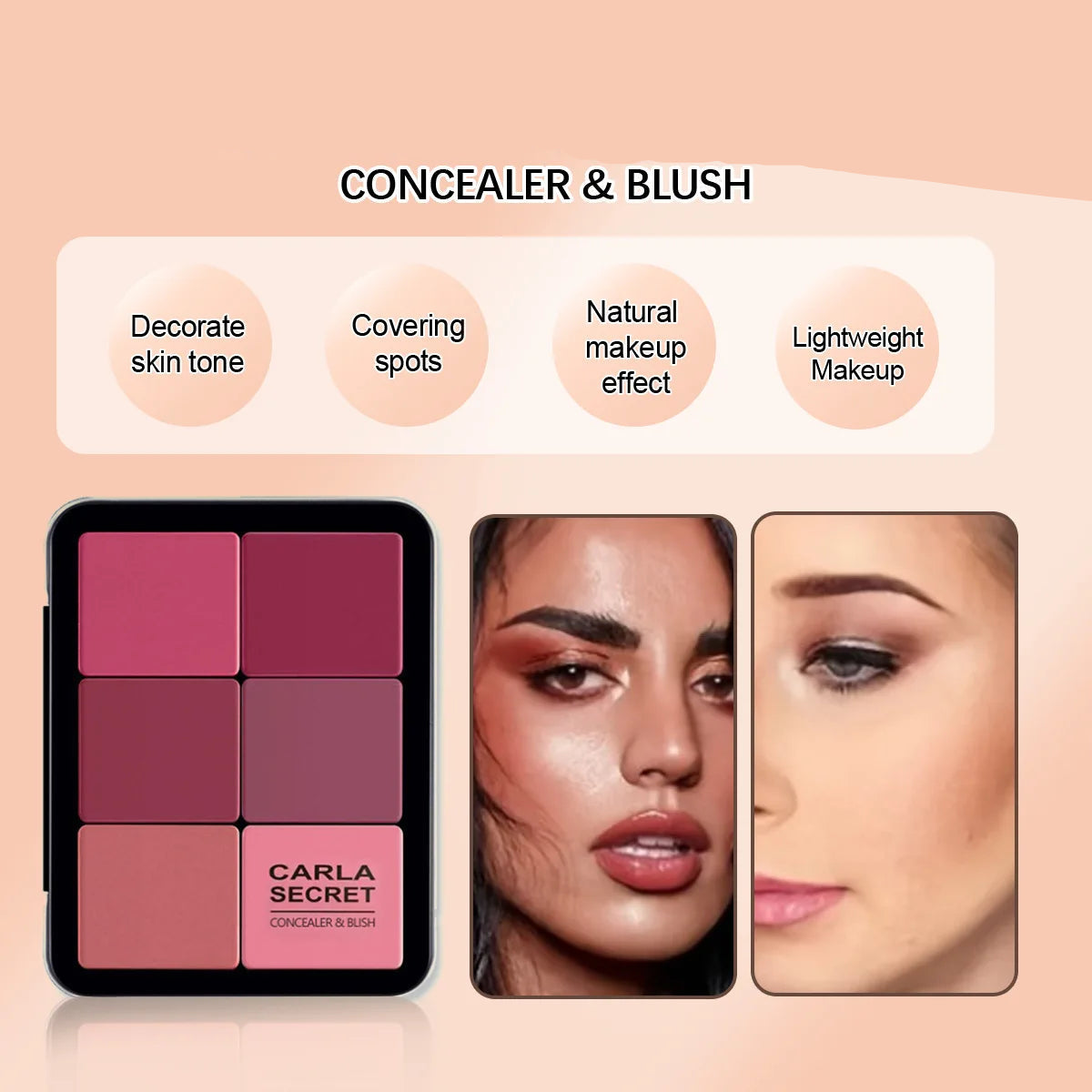 12-Shade Cream-to-Powder Face Palette