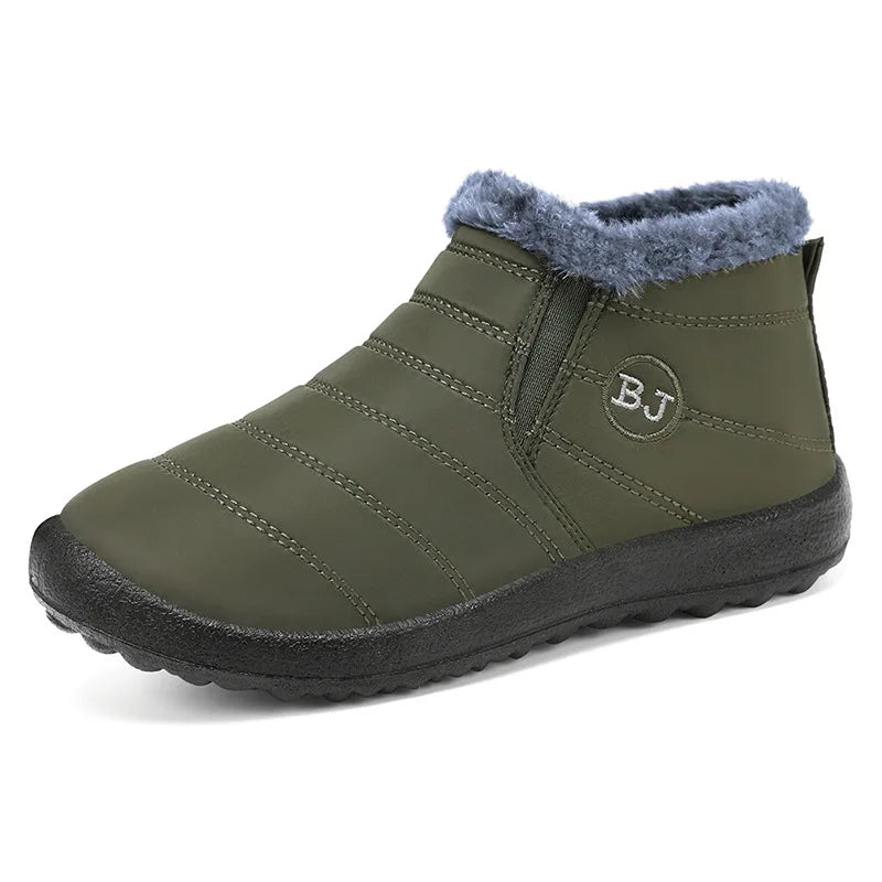 Women’s Warm Winter Slip-On Boots