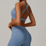 High Support Cross Back Sports Bra