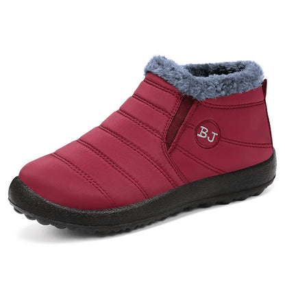 Women’s Warm Winter Slip-On Boots